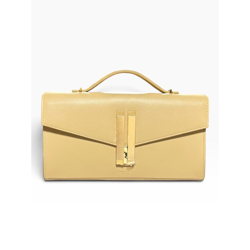DeMellier London NEW The Vancouver Clutch Dune Smooth Leather Bag - Picture 6 of 10